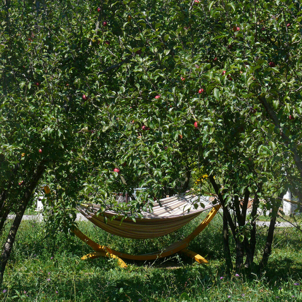 Hängematte im Garten